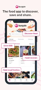 Burpple app screenshot 1