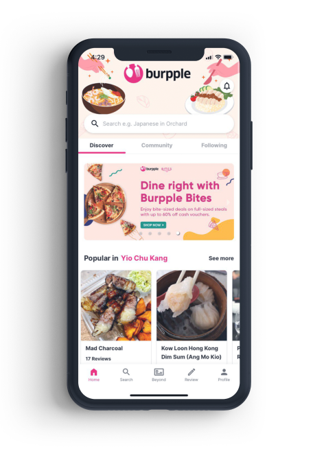 Burpple app screenshot 3