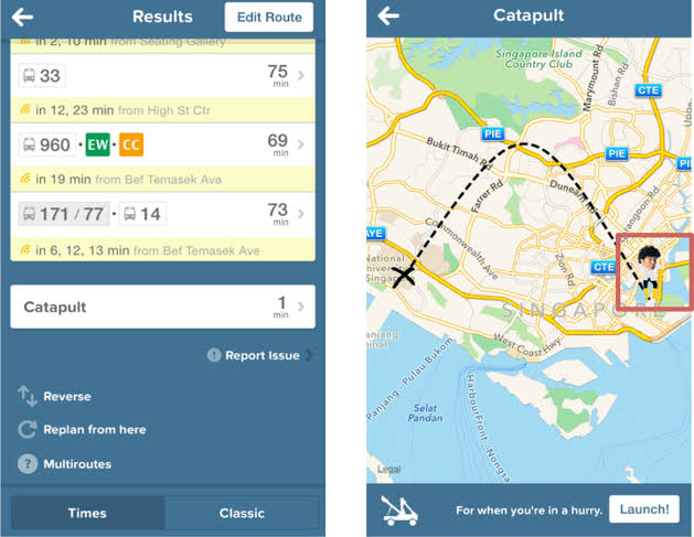 Citymapper app screenshot 3