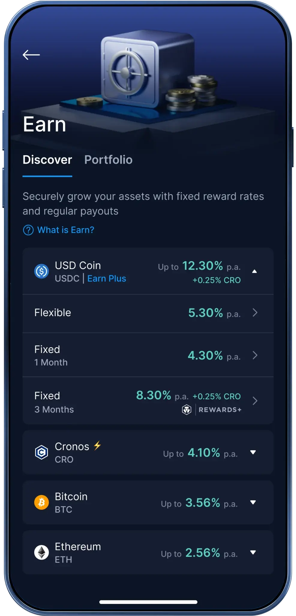 Crypto.com app screenshot 2