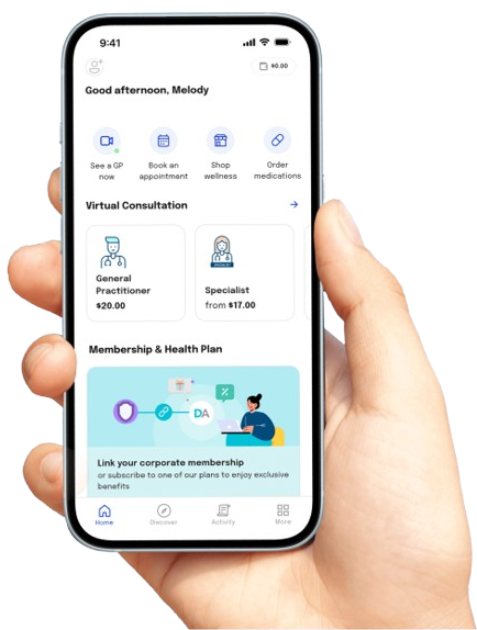 Doctor Anywhere app screenshot 1
