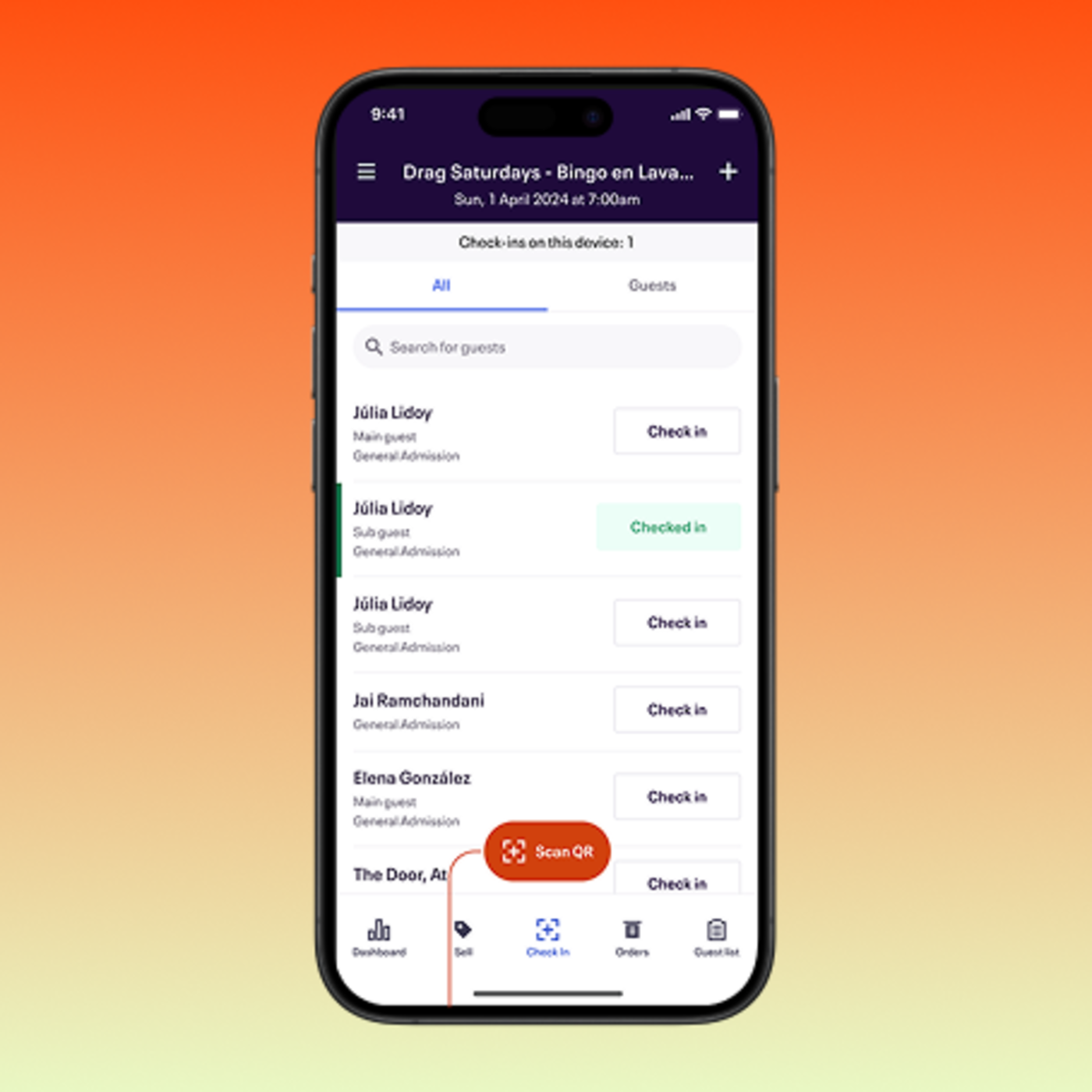 Eventbrite app screenshot 3