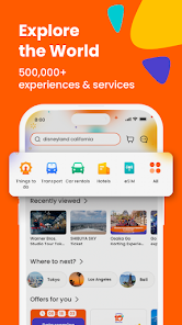 Klook app screenshot 1