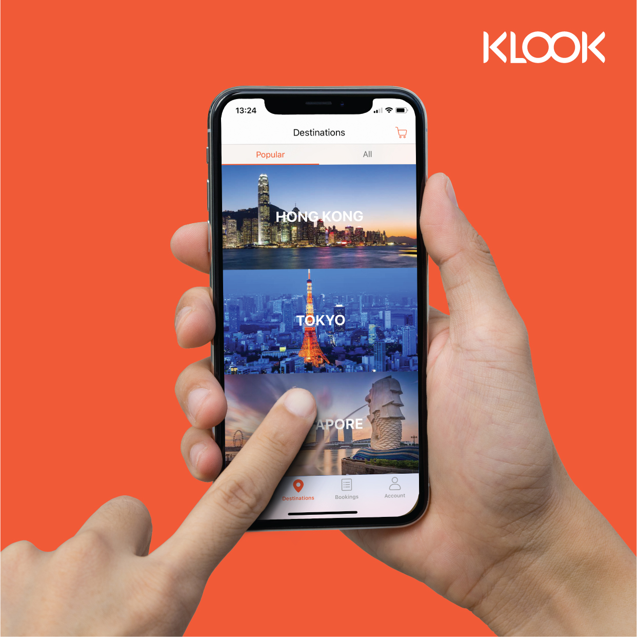 Klook app screenshot 3