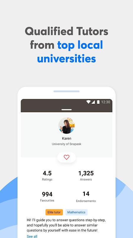 Snapask app screenshot 2