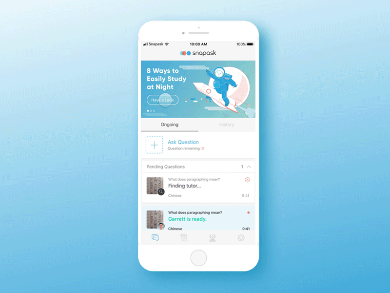 Snapask app screenshot 3