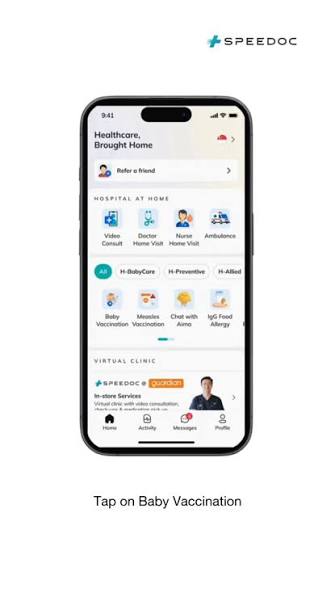 Speeddoc app screenshot 1