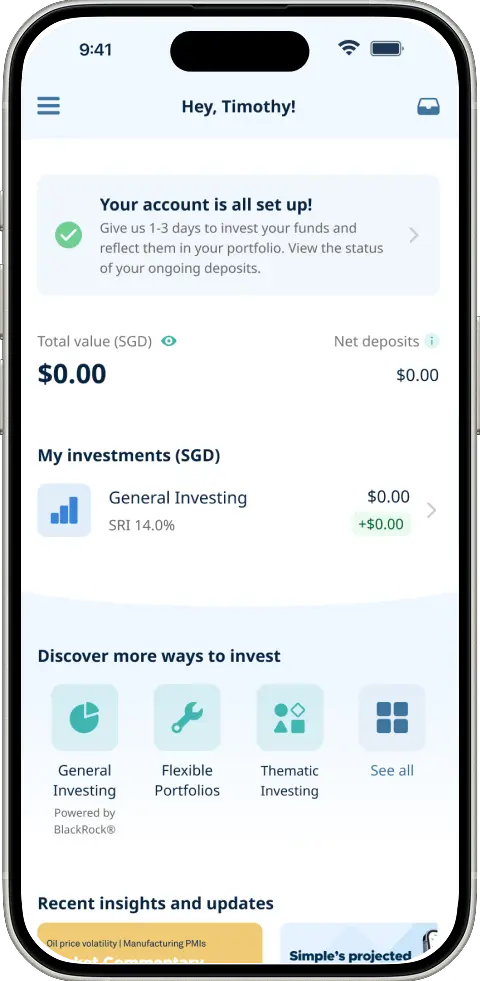 StashAway app screenshot 2